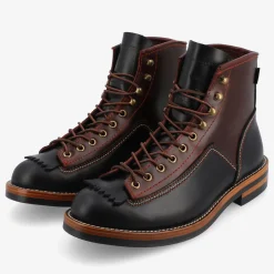 Discount TAFT Model 007 Boot In Black/Cherry