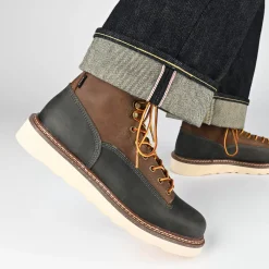 Online TAFT Model 001 Boot In Blue/Brown