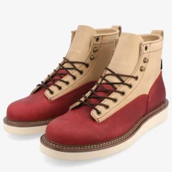 Hot TAFT Model 001 Boot In Cherry/Cream