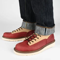 Hot TAFT Model 001 Boot In Cherry/Cream