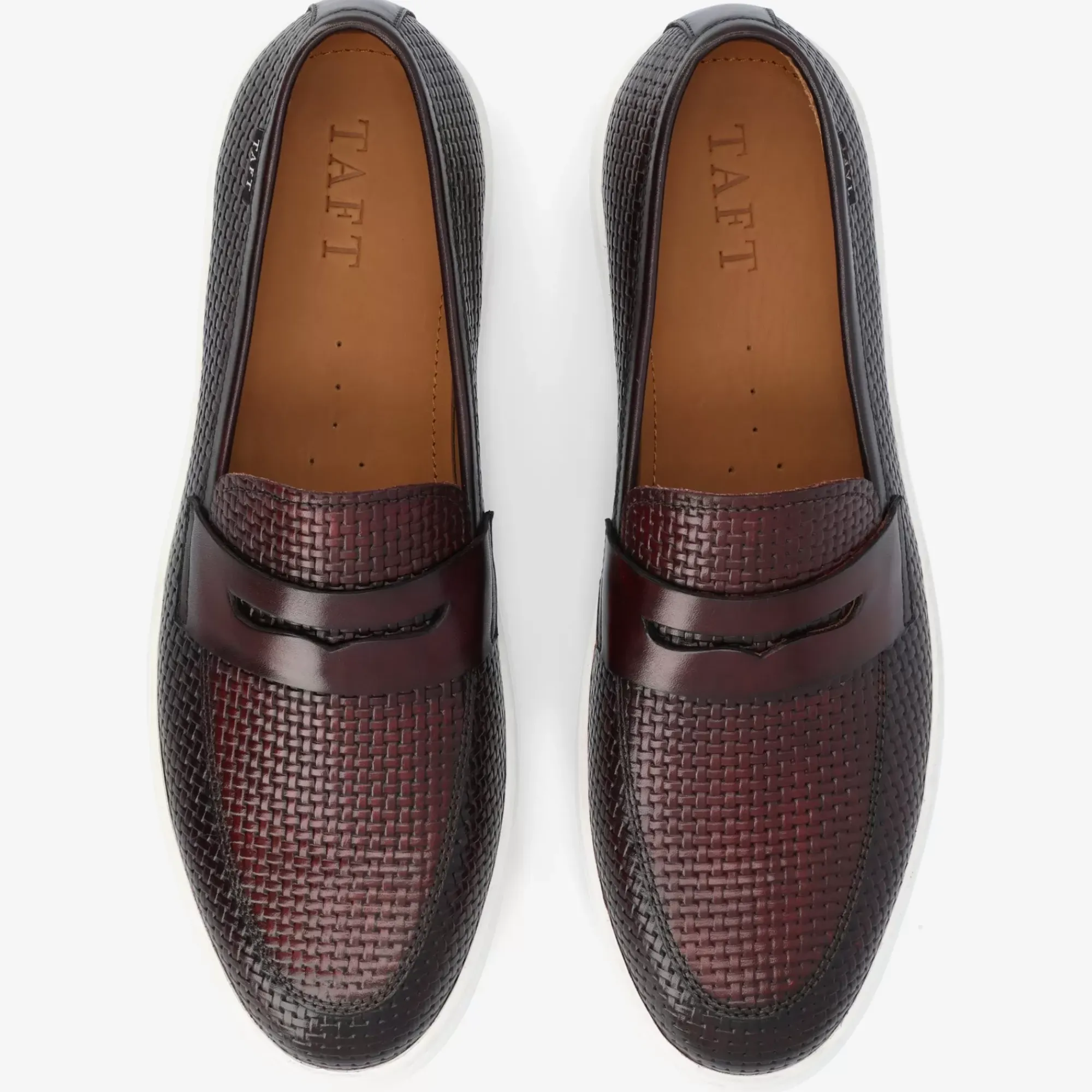 Discount TAFT Model 106 Loafer In Cherry