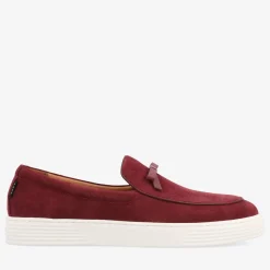 Clearance TAFT Model 108 Loafer In Cherry