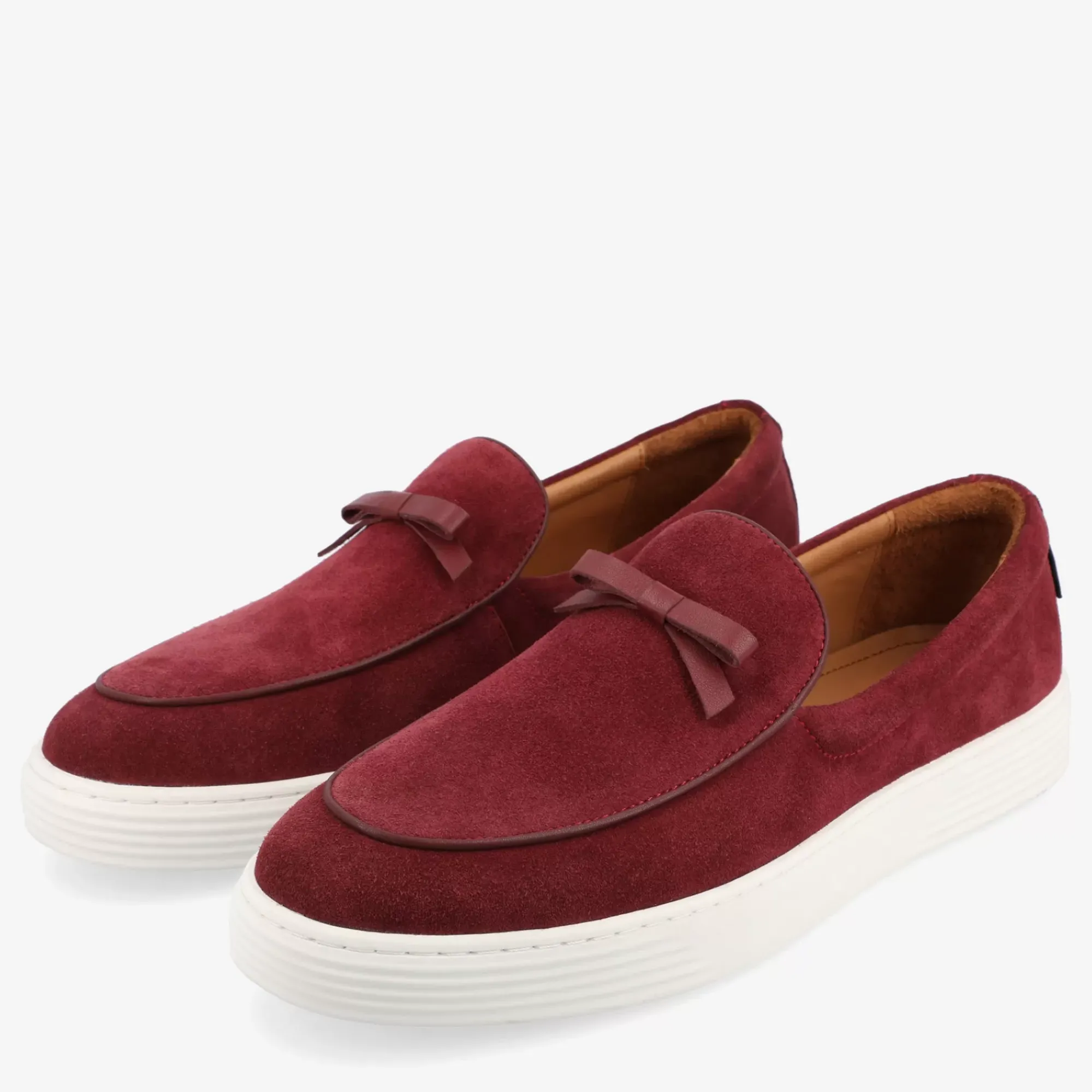 Clearance TAFT Model 108 Loafer In Cherry