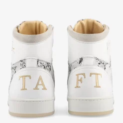 TAFT Rapido Mens White High Tops - Eden Blanc |