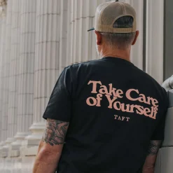 Discount TAFT Take Care T-Shirt In Coal