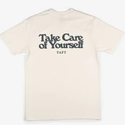 Discount TAFT Take Care T-Shirt In Ecru