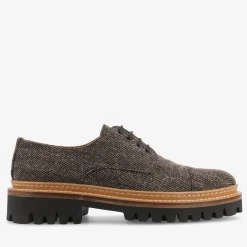 Online TAFT The Country Captoe - Taupe Mens Shoe |