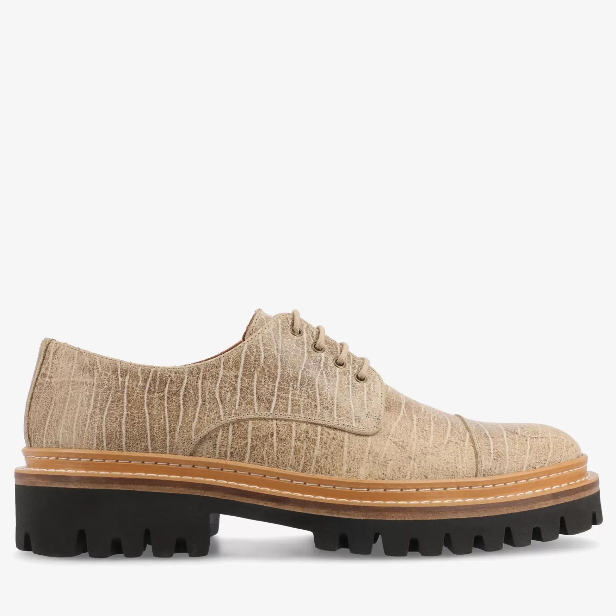 Clearance TAFT The Country Captoe In Teak - Classic Mens Shoe |