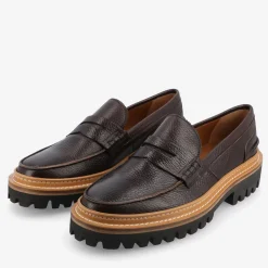 Online TAFT The Country Loafer In Coffee - Dark Brown Loafer |