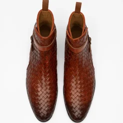 Hot TAFT The Dylan Boot - Woven Leather Boot |