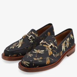 Online TAFT The Fitz Black Loafers - Black Dragonfly |