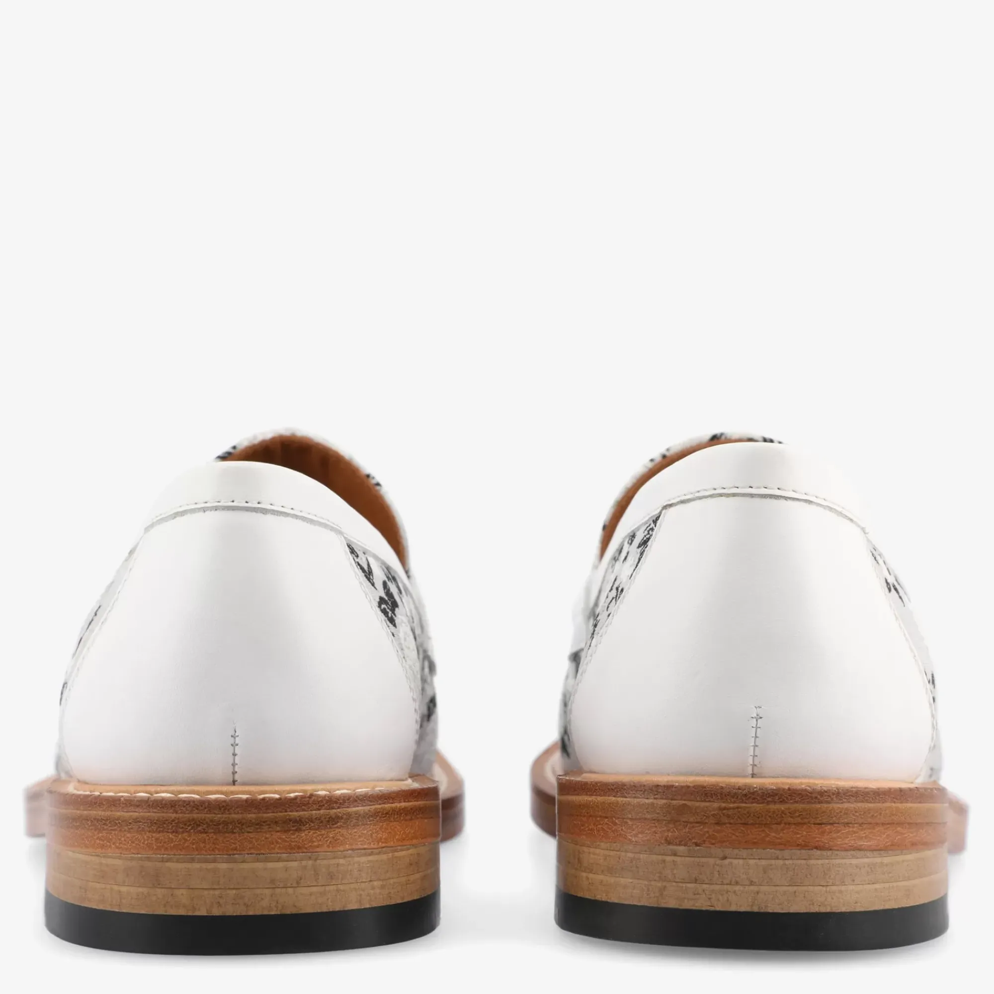 Sale TAFT The Fitz Loafer In Eden Blanc - White Loafers For Men |