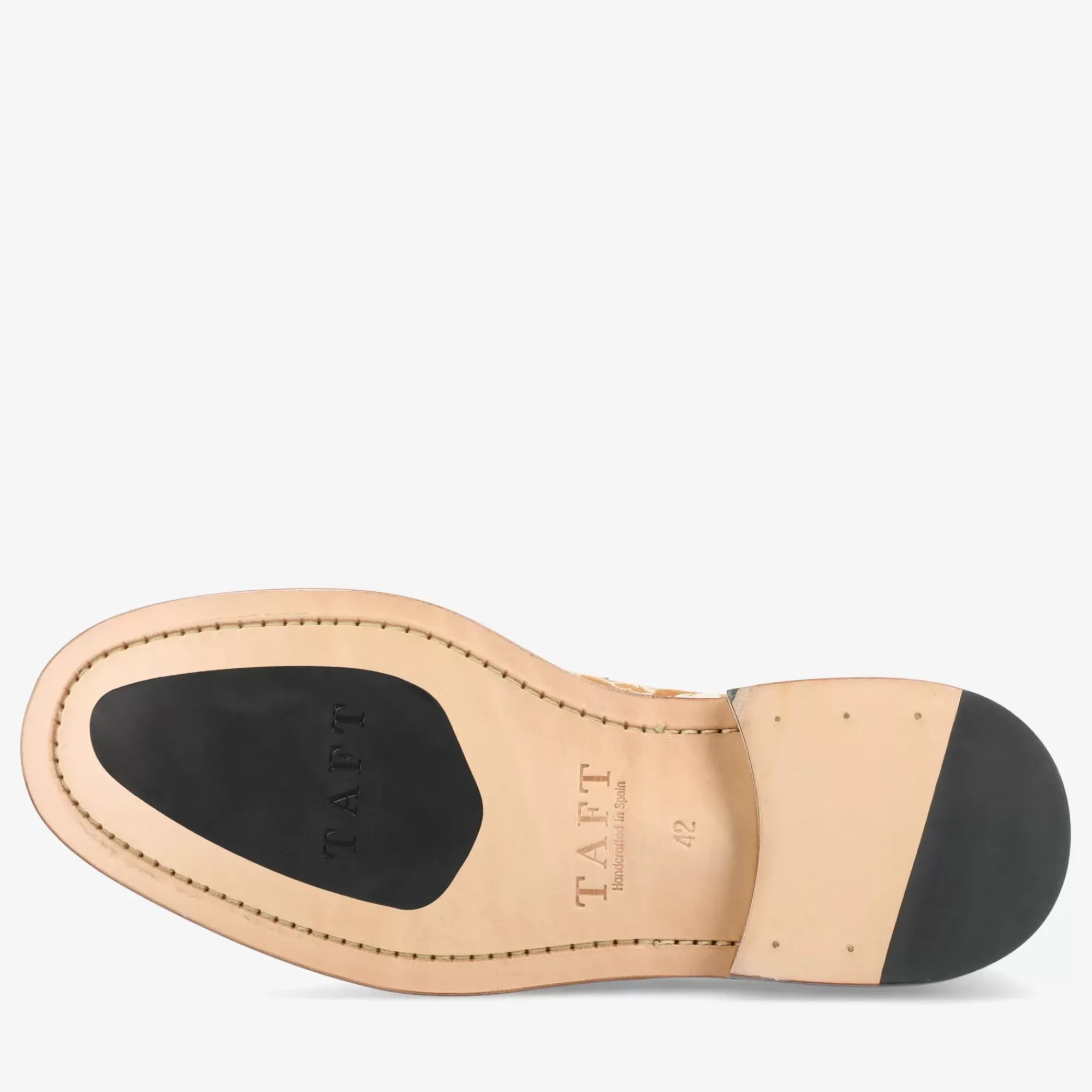TAFT The Fitz Loafer In Gold Floral |