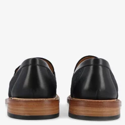 Clearance TAFT The Fitz Loafer In Midnight - Black Velvet Loafers |