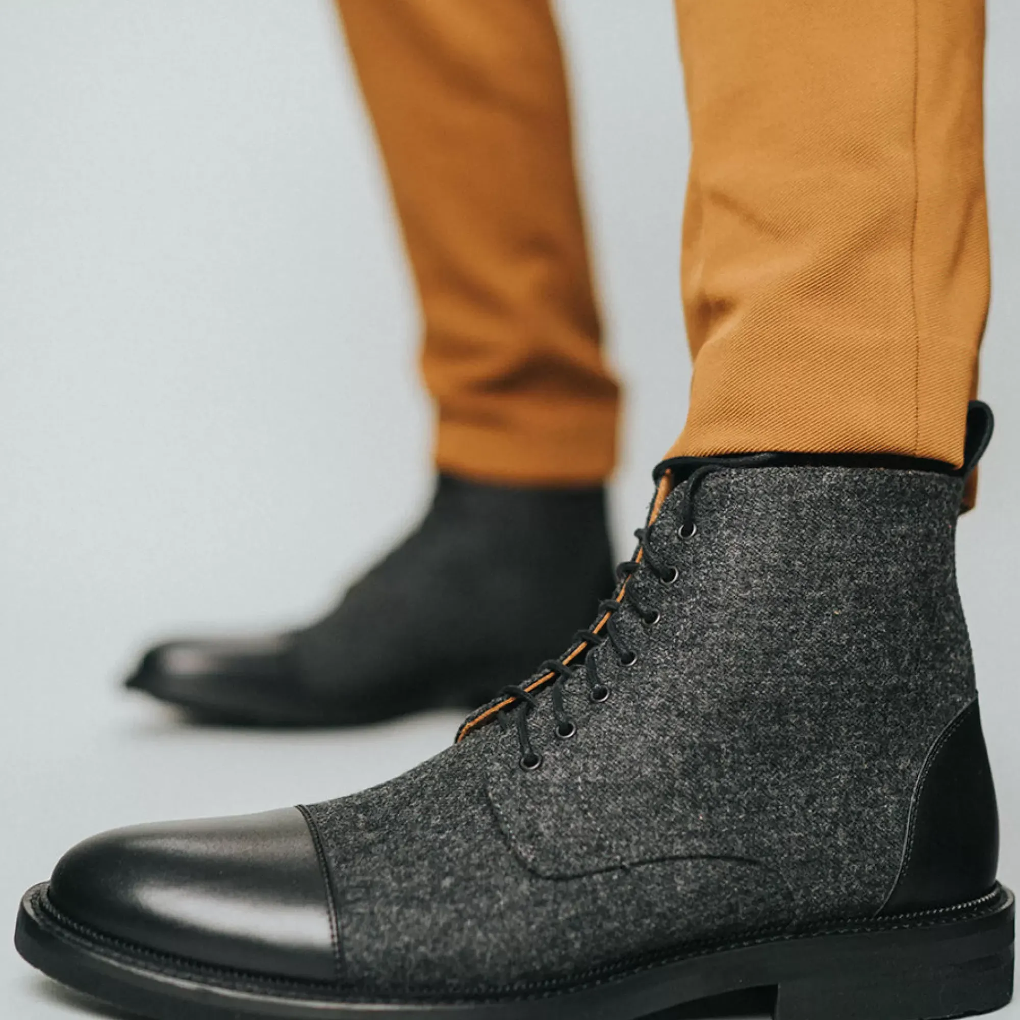 Best TAFT The Jack Boot - Black Leather |