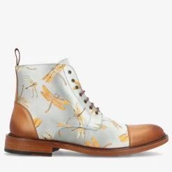 TAFT The Jack Boot In Blue Dragonfly Print |