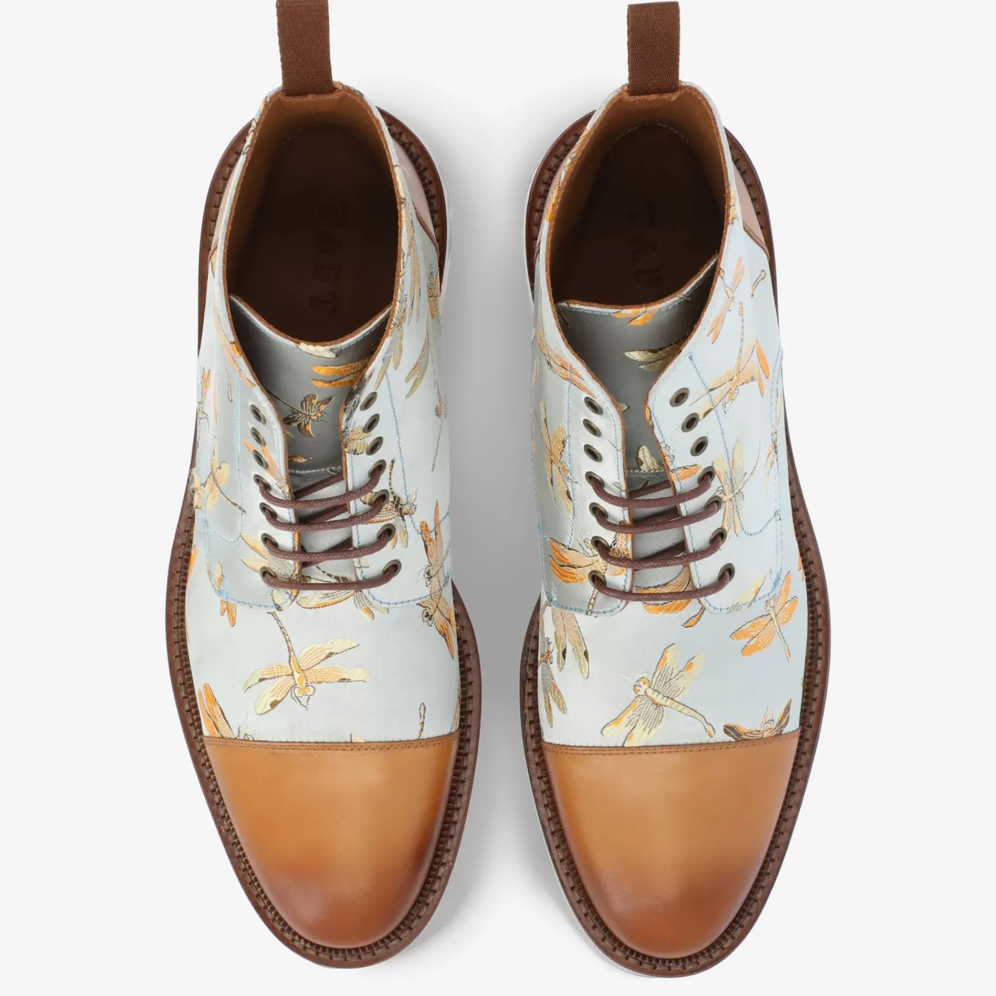 TAFT The Jack Boot In Blue Dragonfly Print |