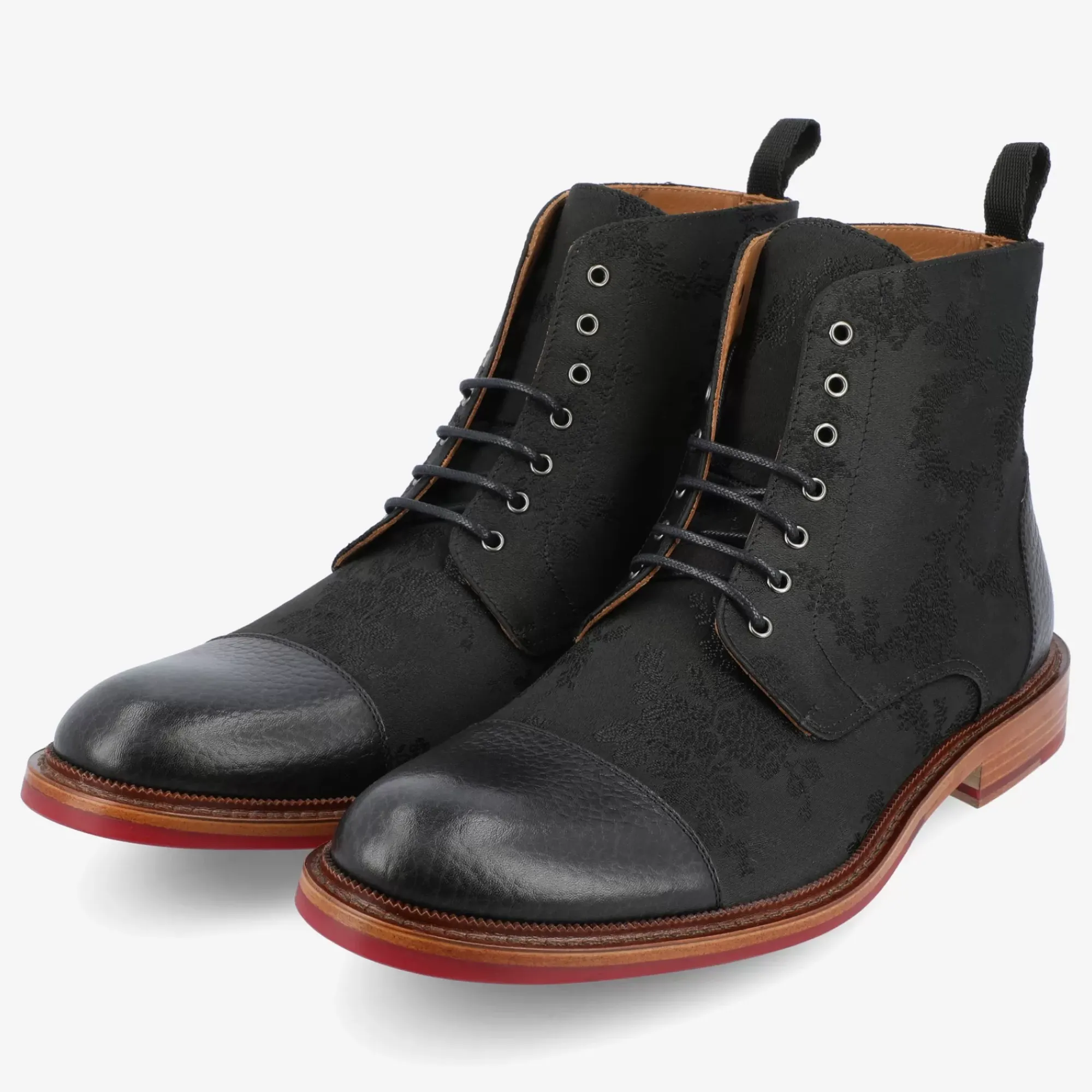 Outlet TAFT The Jack Boot In Gotham - Red Soled Boots |