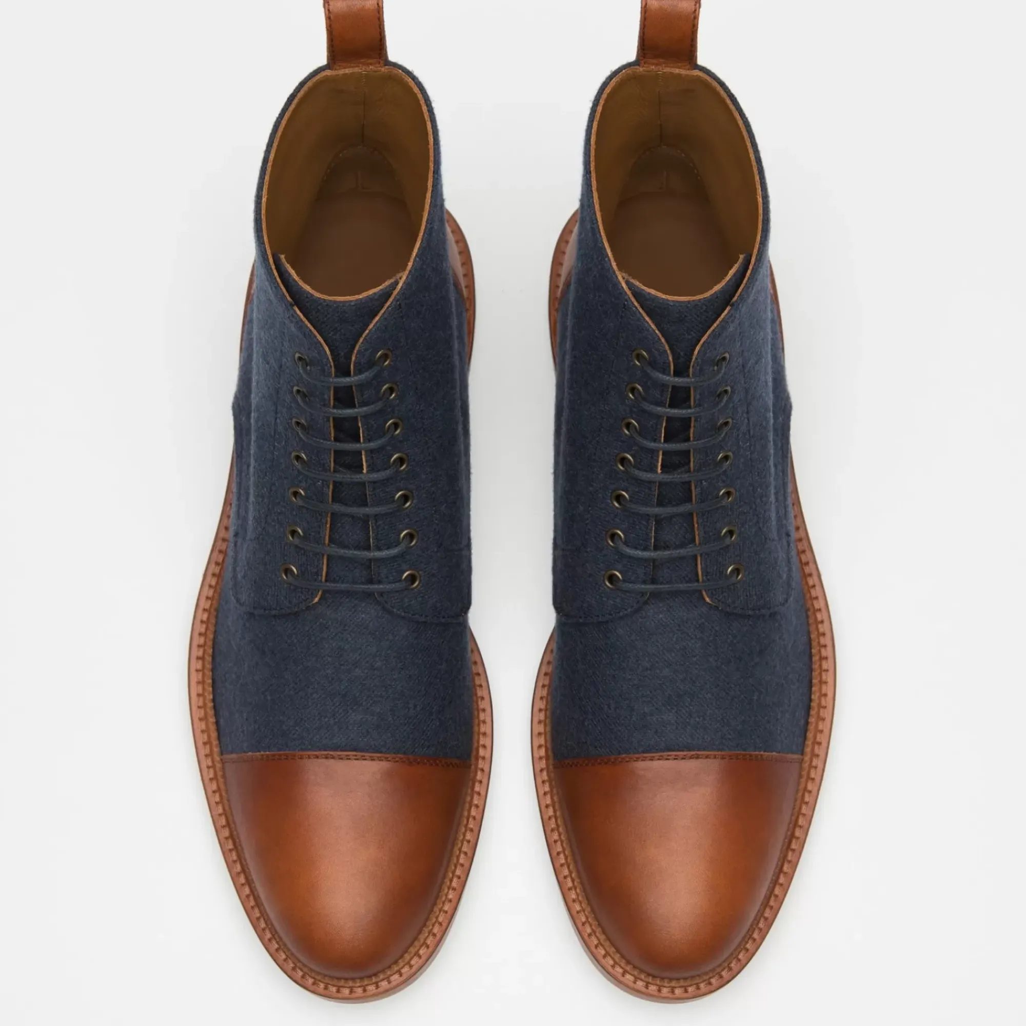 Discount TAFT The Jack Boot In Navy - Ankle Boots |