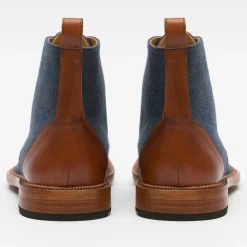 Discount TAFT The Jack Boot In Navy - Ankle Boots |