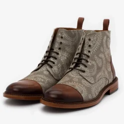 Hot TAFT The Jack Boot In Taupe Paisley |