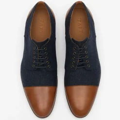 Discount TAFT The Jack Shoe - Navy Dress Shoes |