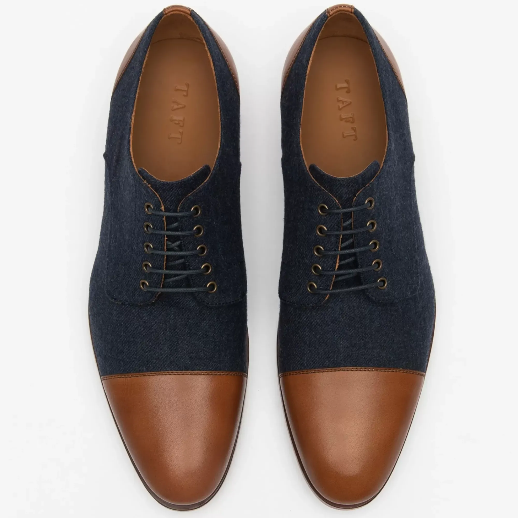 Discount TAFT The Jack Shoe - Navy Dress Shoes |