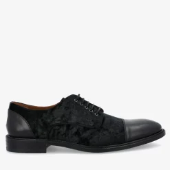 Sale TAFT The Jack Shoe In Black Velour |