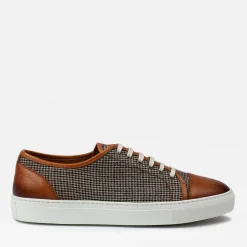 Discount TAFT The Jack Sneaker - Honey/Houndstooth Sneakers |