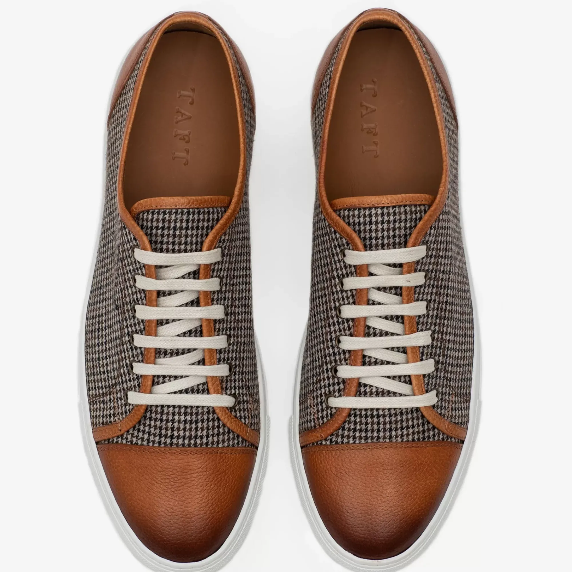 Discount TAFT The Jack Sneaker - Honey/Houndstooth Sneakers |