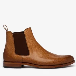 Best TAFT The Jude Boot In Honey Floral - Full Grain Leather |