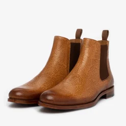 Best TAFT The Jude Boot In Honey Floral - Full Grain Leather |