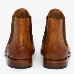 Best TAFT The Jude Boot In Honey Floral - Full Grain Leather |