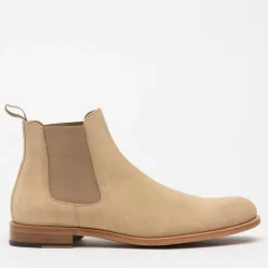 TAFT The Jude Boot In Tonal - Men'S Beige Chelsea Boot |