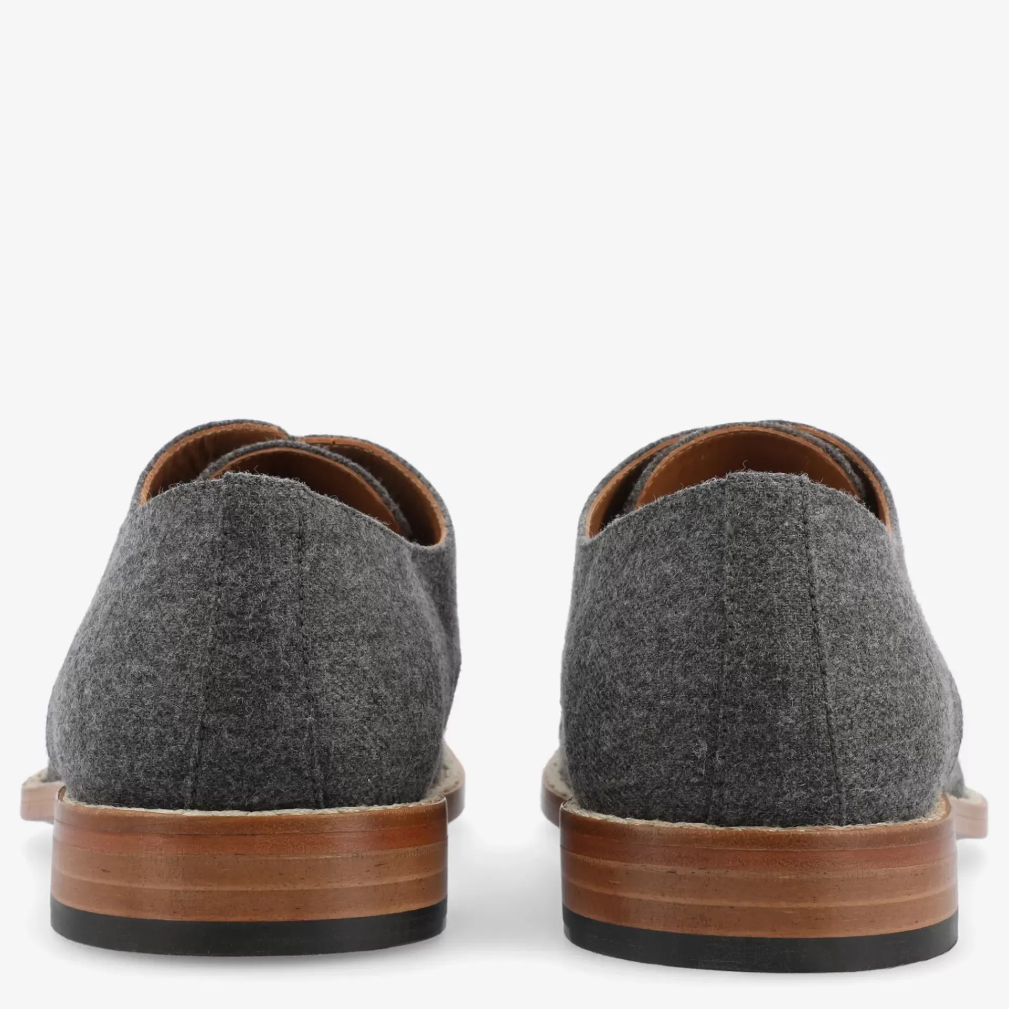 Online TAFT The Kennedy Shoe In Grey Wool |