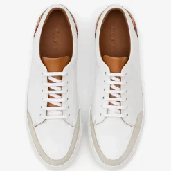 Best TAFT The Klay Sneaker - Red/White Leather Sneakers |