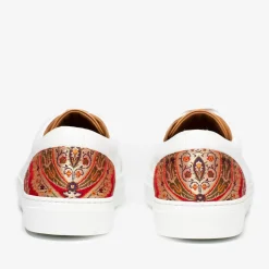 Best TAFT The Klay Sneaker - Red/White Leather Sneakers |