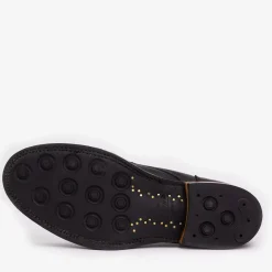 Clearance TAFT The Legacy Boot In Black Hatch - Reindeer Leather |