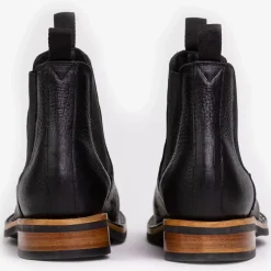 Hot TAFT The Legion Boot In Black Bison Leather |