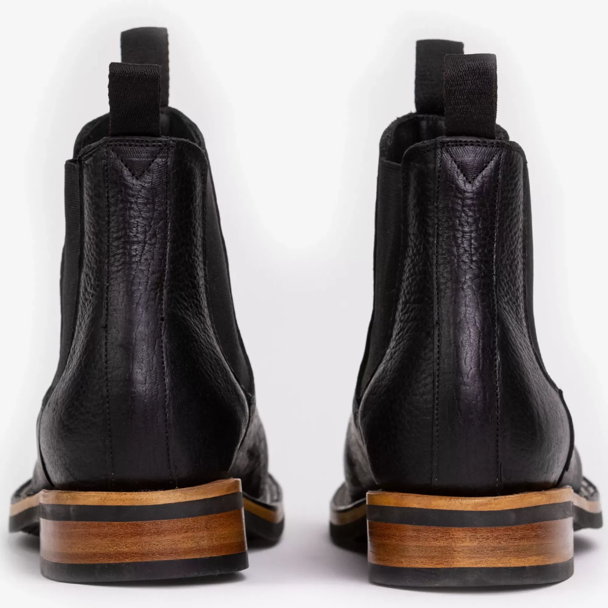 Hot TAFT The Legion Boot In Black Bison Leather |