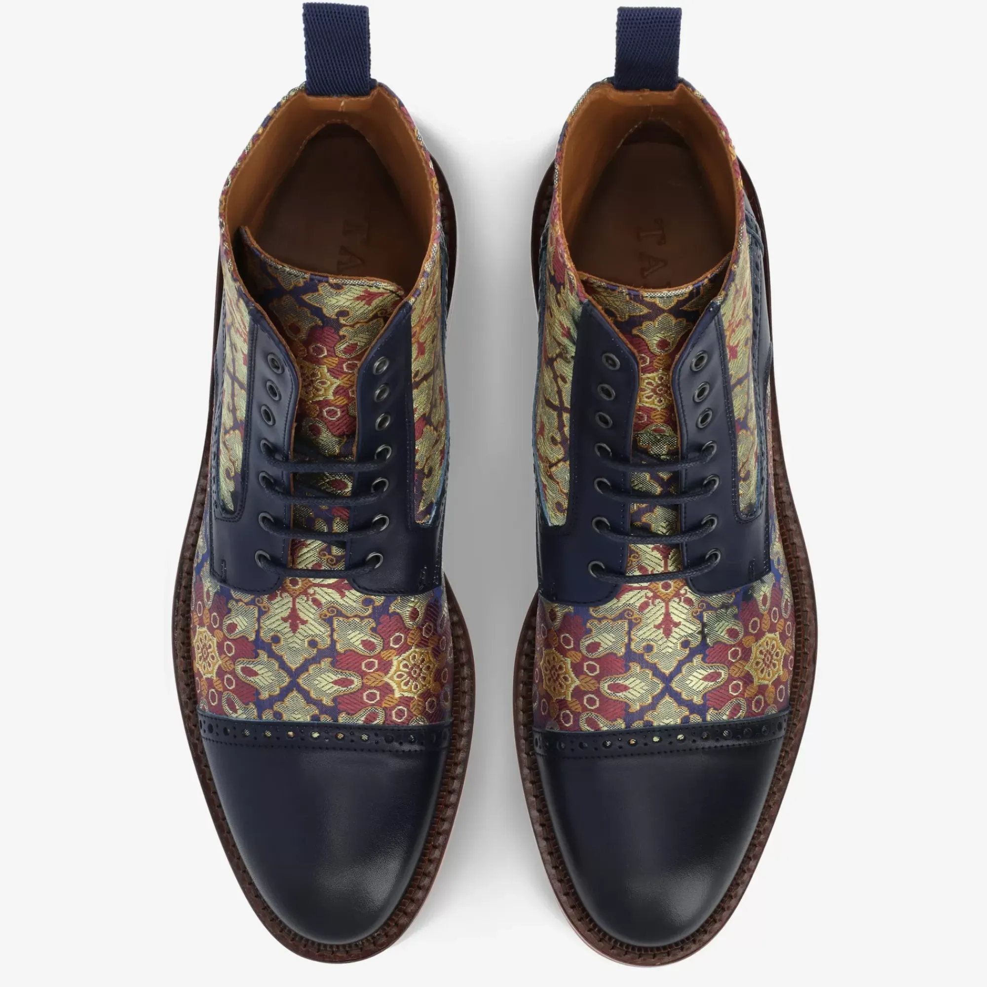 TAFT The Milano Boot In Atlas - Jacquard Boots |