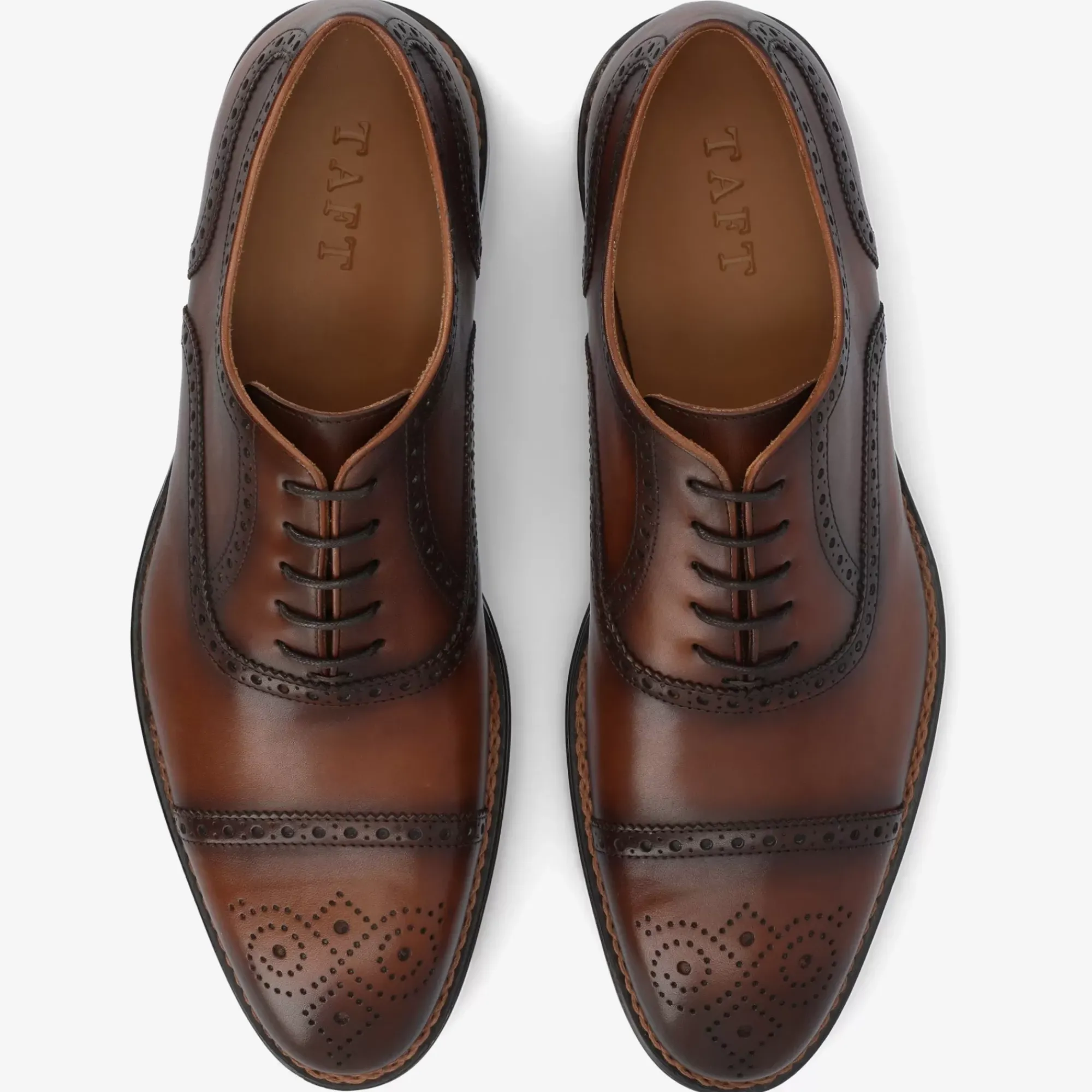 New TAFT The Noah Shoe - Brown Dress Shoes |