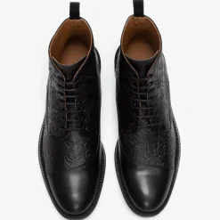 Hot TAFT The Paris Boot In Black Floral - Ankle Boots |