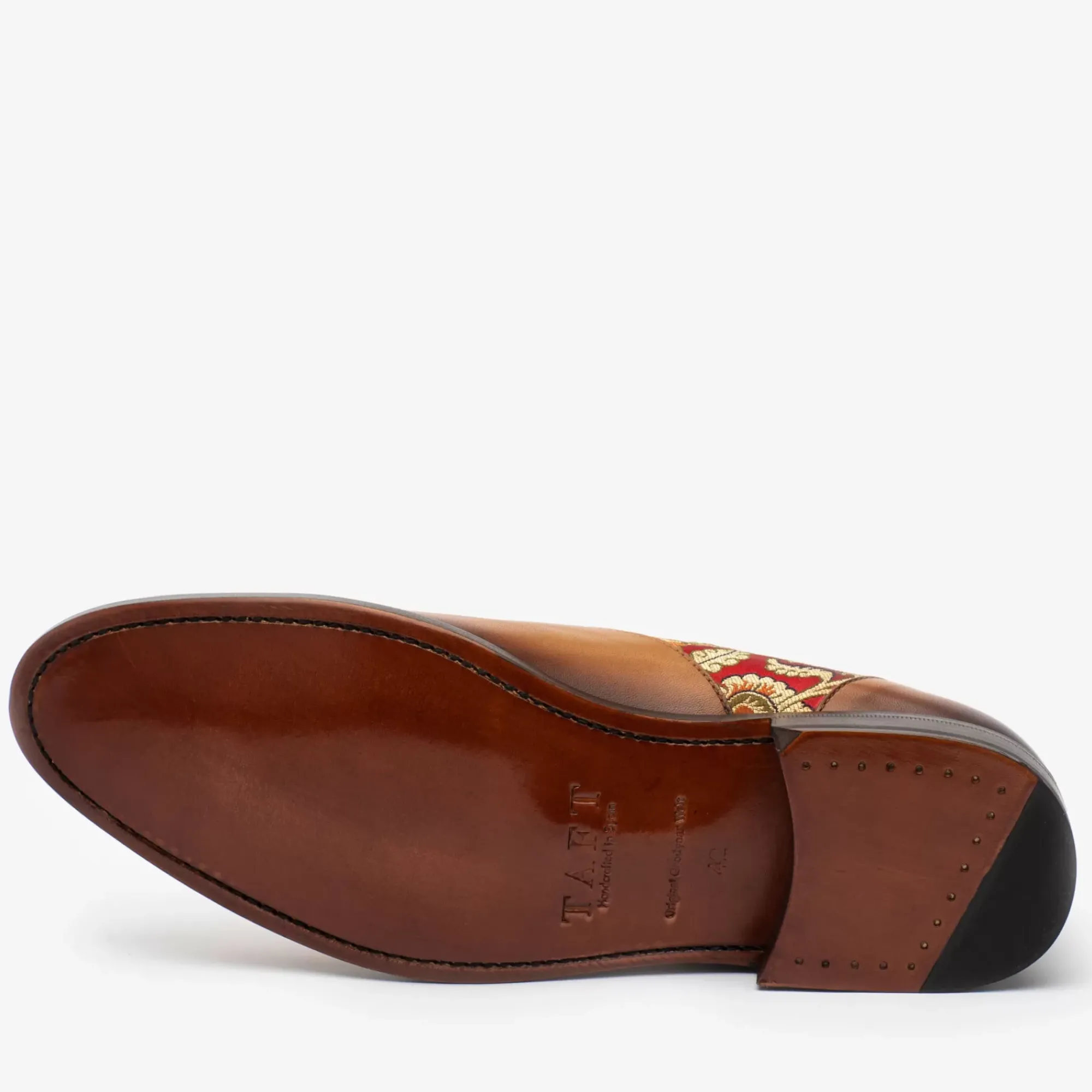 Outlet TAFT The Paris Shoe In Red Paisley |