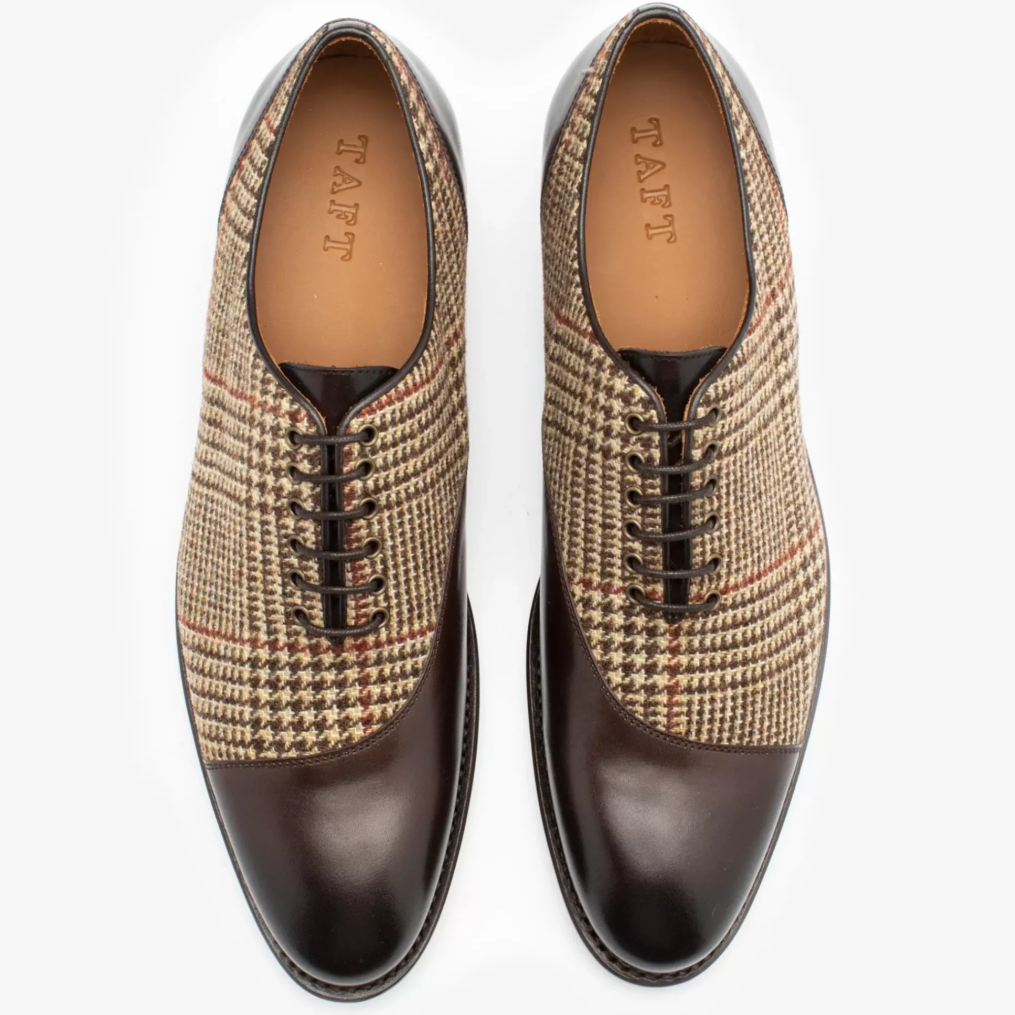 Sale TAFT The Paris Shoe Plaid Shoes |