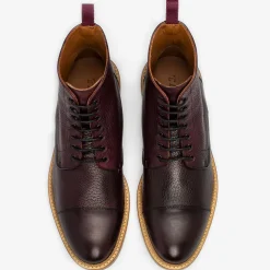Sale TAFT The Rome Boot - Men'S Oxblood Boots |