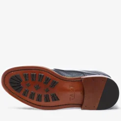 Sale TAFT The Rome Boot - Navy Leather Boots |