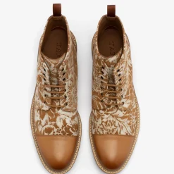 Outlet TAFT The Rome Boot - Suede Print Floral Boots |