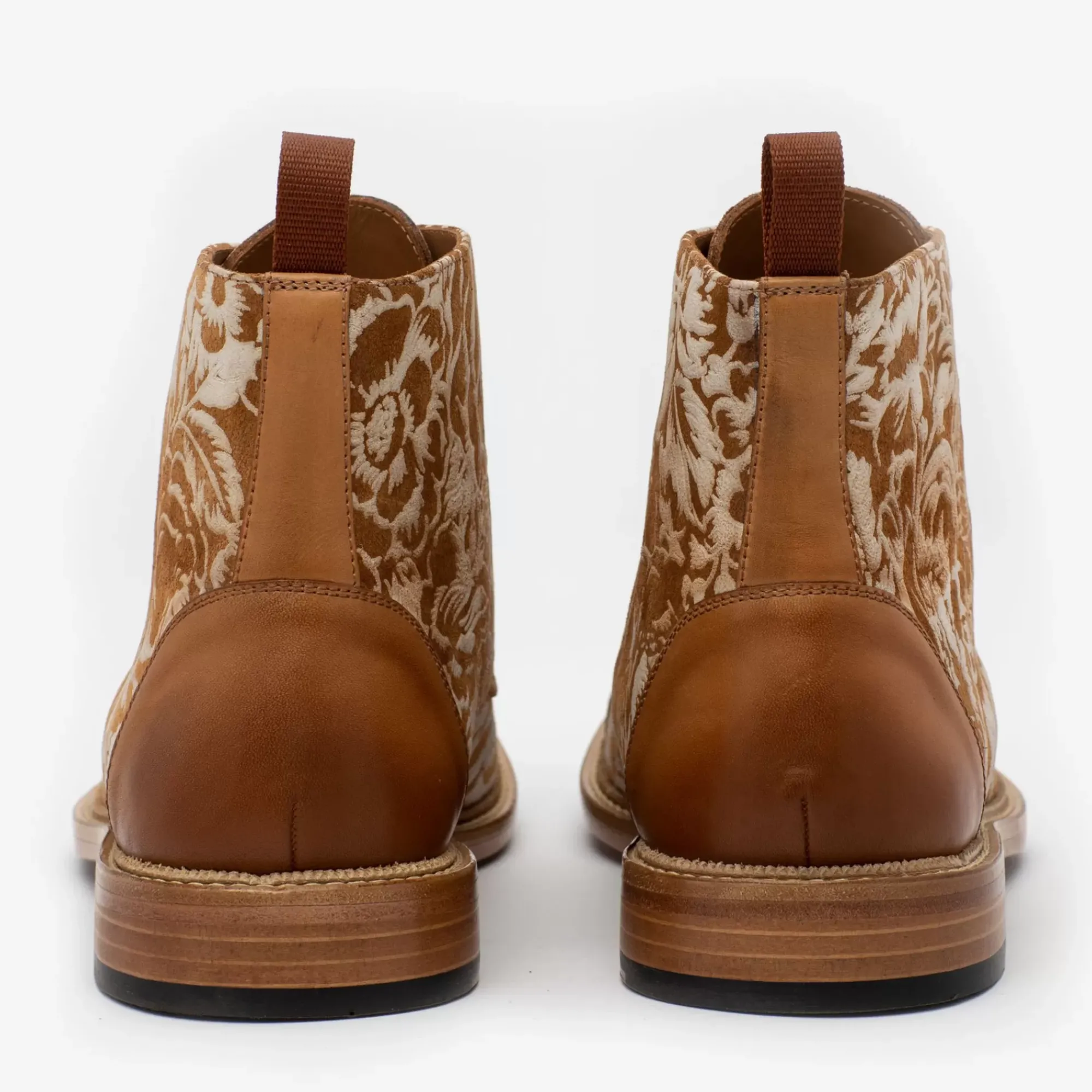 Outlet TAFT The Rome Boot - Suede Print Floral Boots |