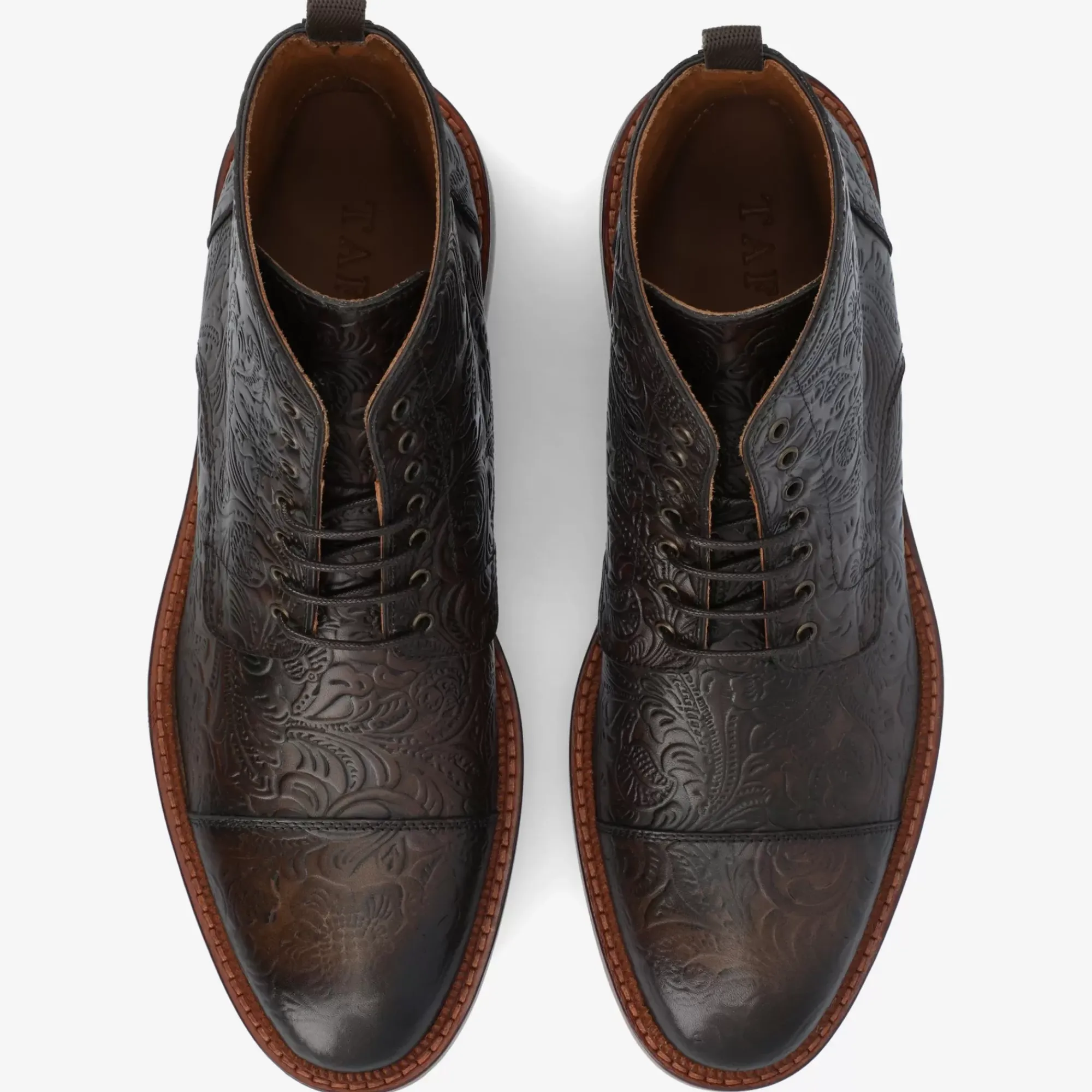 Sale TAFT The Rome Boot In Marron Viejo